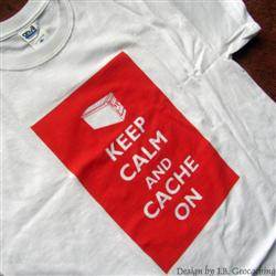 Keep Calm and Cache On - Ammo Can T-shirt