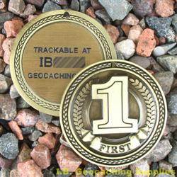FTF (First to Find) Geomedal Geocoin