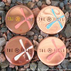 The G-Files - Copper Set of 4 Geocoins