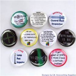 G-Files and More Geocaching Button Set