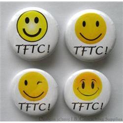 TFTC Smiley Mix Geocaching Button Set