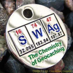 SWAg: The Chemistry of Geocaching PathTag - Nickel Version